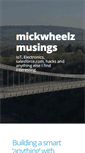 Mobile Screenshot of mickwheelz.net